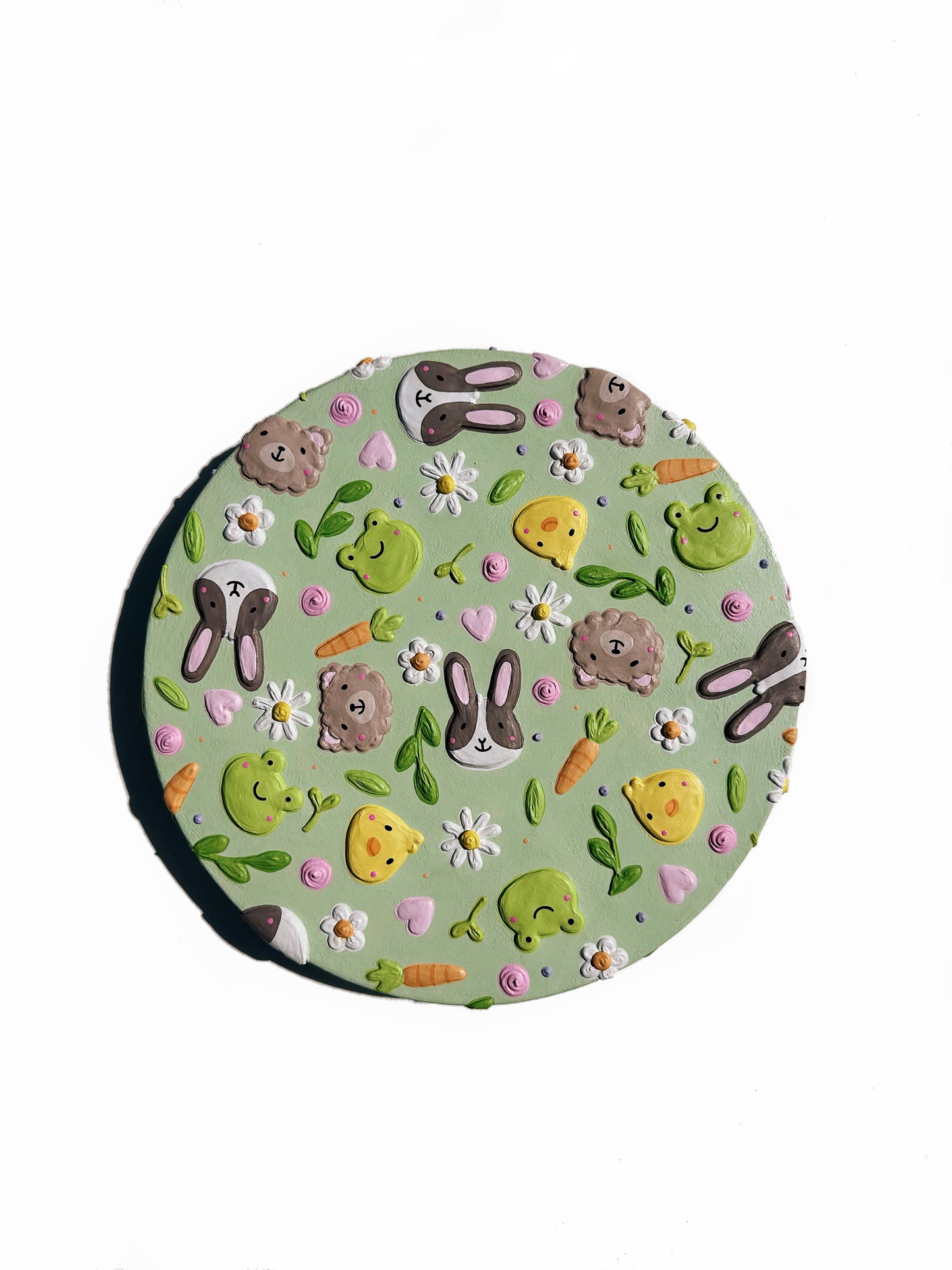 Spring Circle Canvas