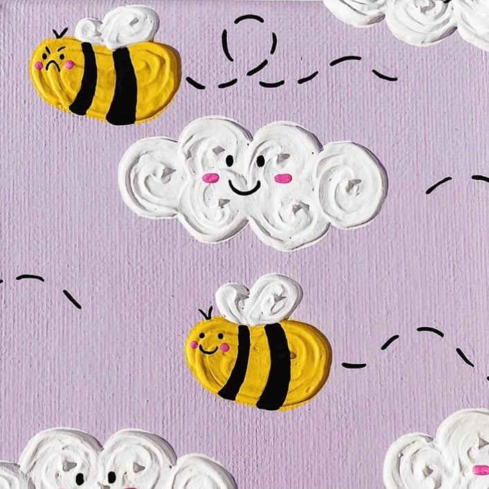 Busy Bee Canvas